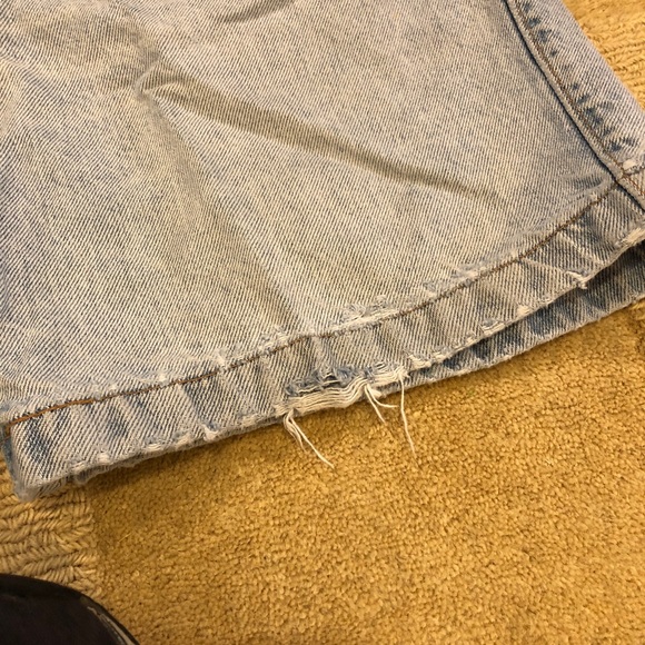 Vintage (90’s) Levi Strauss Stone Washed Jean Shorts, W36 - Picture 11 of 15